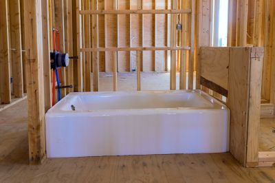 Bathroom Renovation with New Bathtub